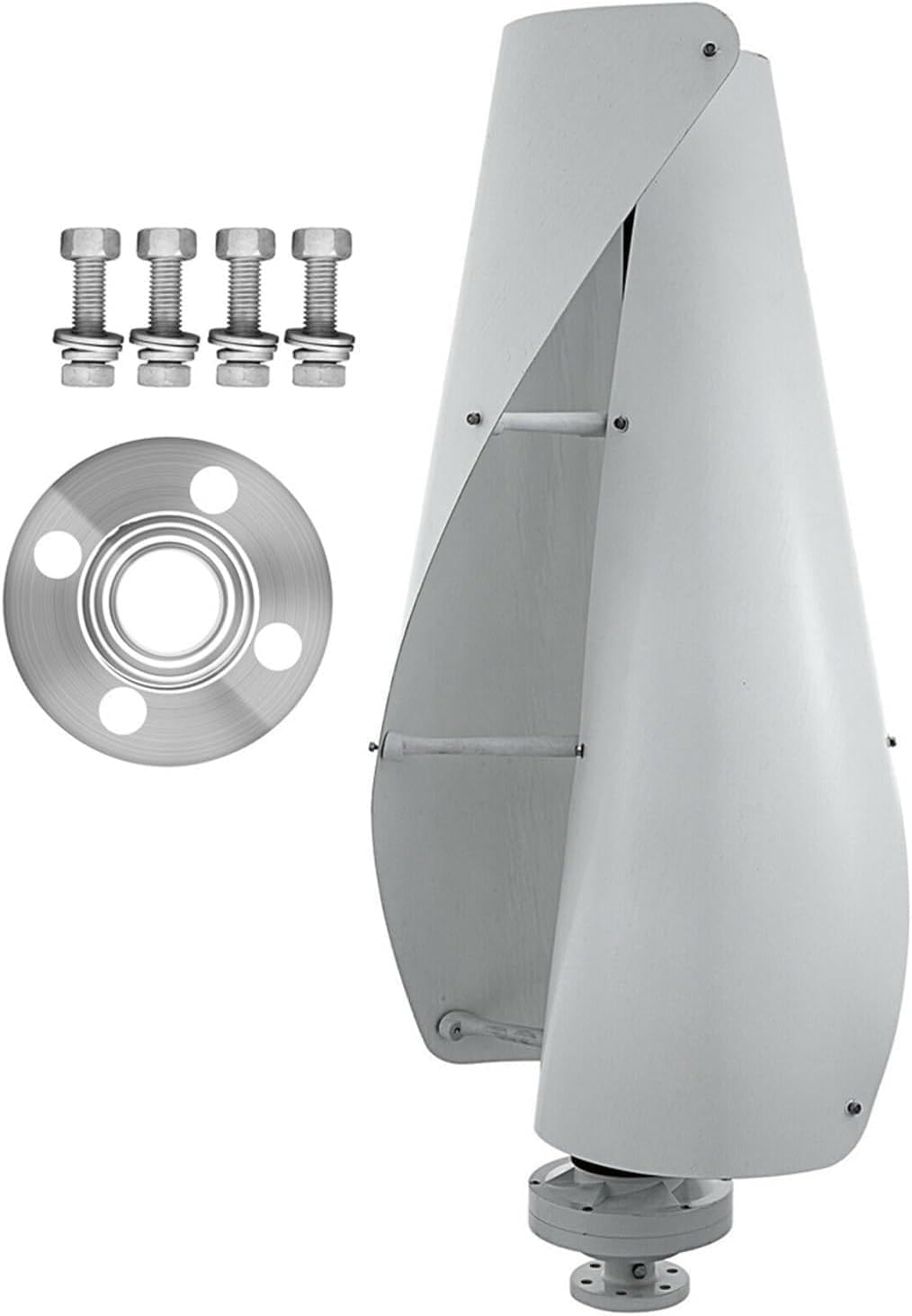 Wind Turbines, 12V 400W Helix Magnetic Levitation Axis Vertical Wind Power Turbine nerator Glass Fiber Low Wind Speed Starting Wind Turbines