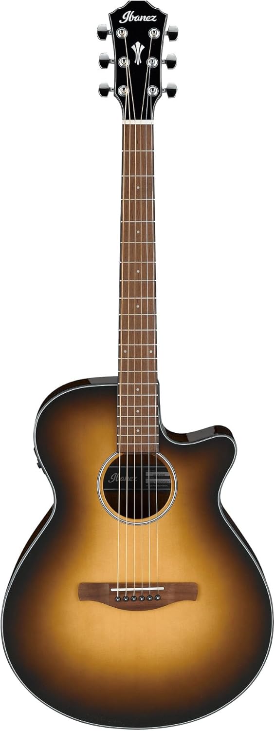 Ibanez AEG50 Acoustic-Electric Guitar - Dark Honey Burst High Gloss