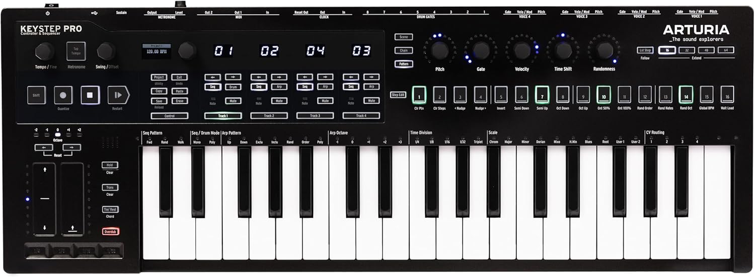 Arturia KeyStep Pro 37-key Controller & Sequencer - Chroma