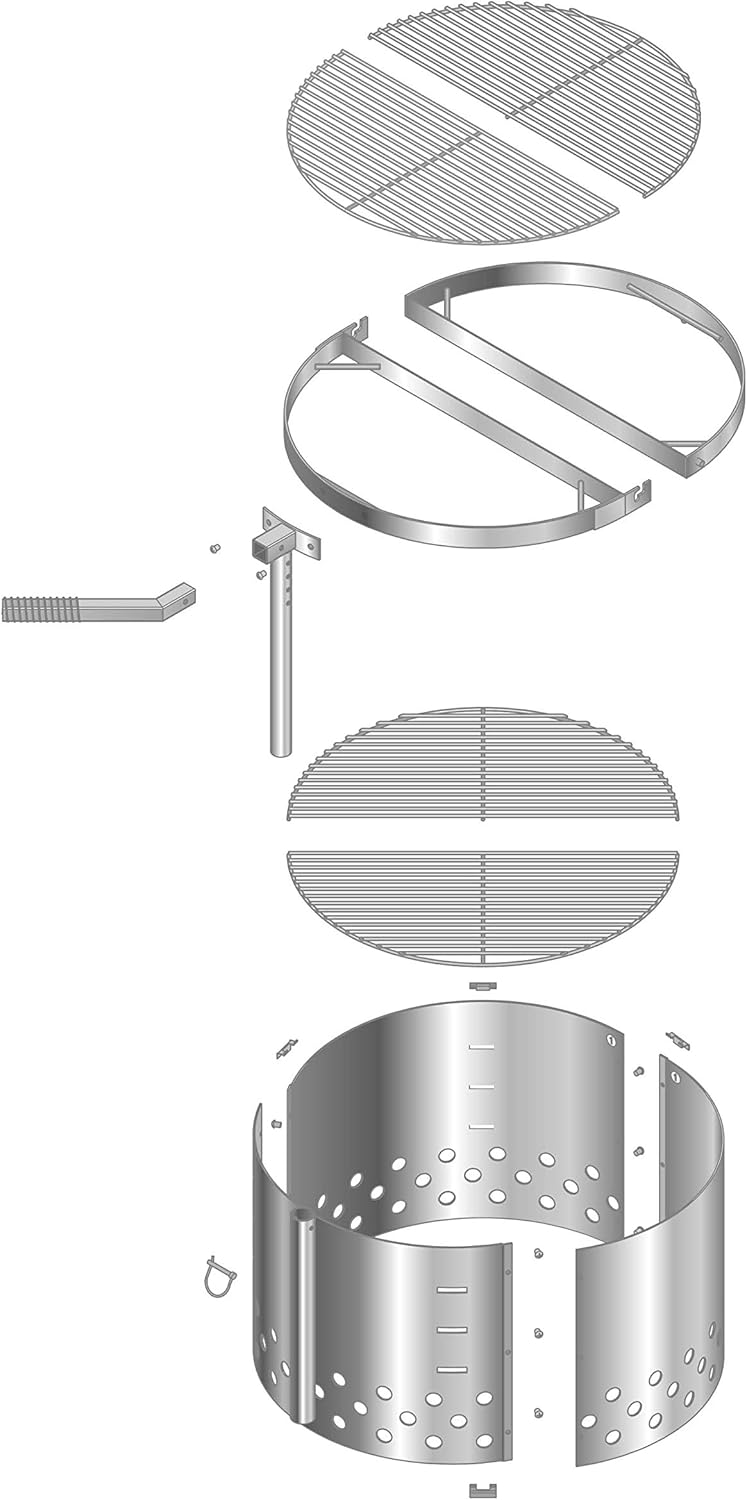 Volcano Fire Pit and Grill