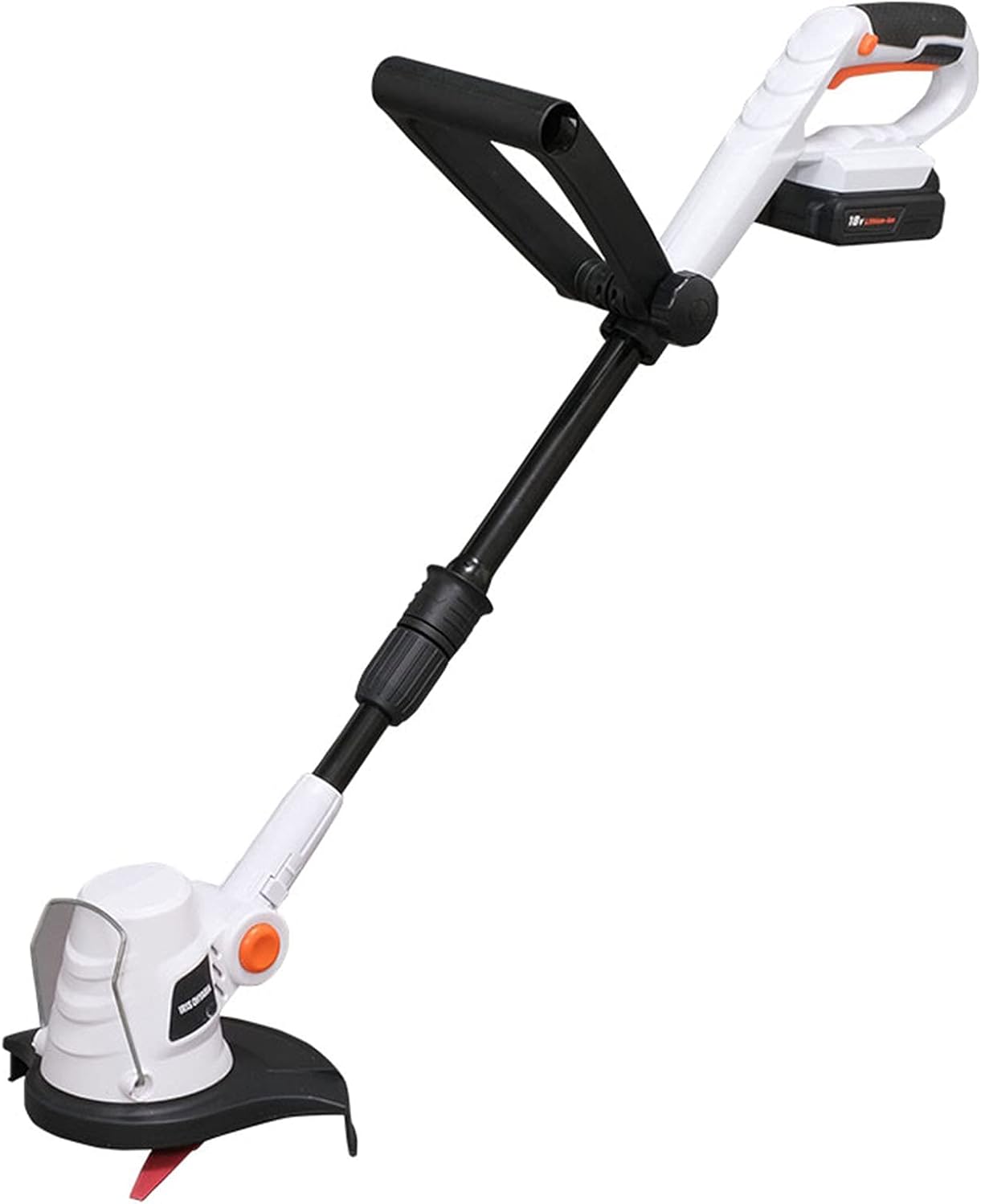 Electric Lawn Mower Small Wireless Rechargeable Lawn Mower Handheld Portable Multifunctional Lawn Mower Mowing Artifact White