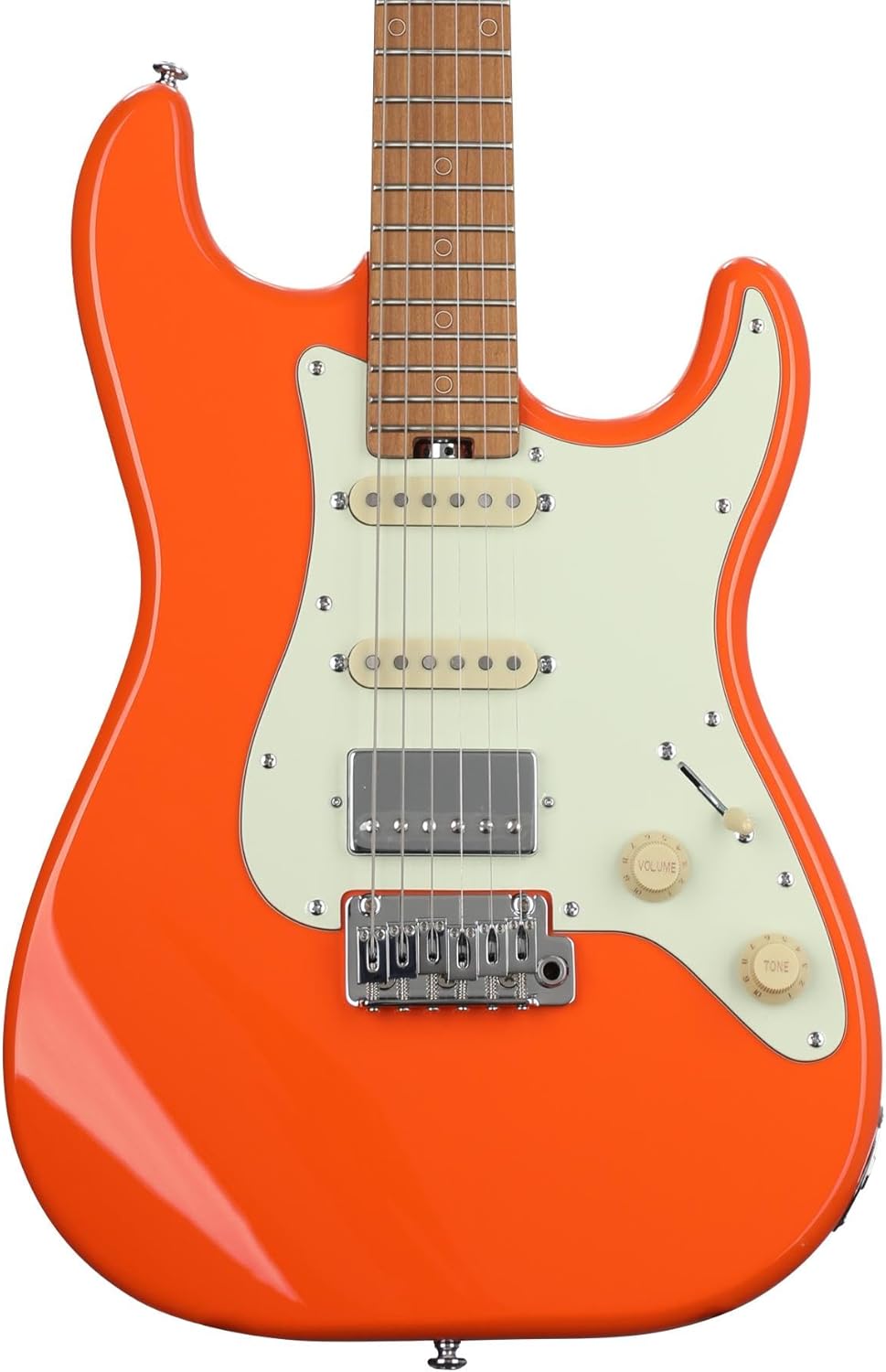 Schecter Nick Johnston Traditional HSS Electric Guitar - Atomic Orange