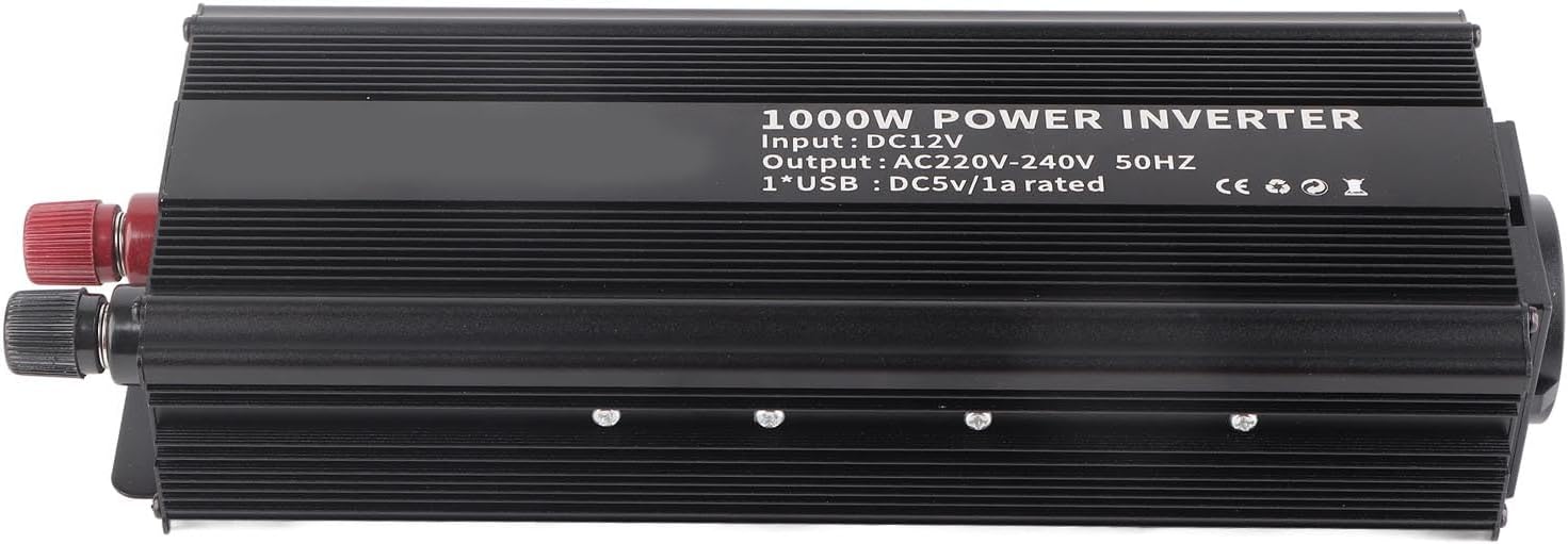 Oumefar 1000w Pure Sine Inverter 12v Converter Power Inverter Power Inverter Correctionwith Solar Panel