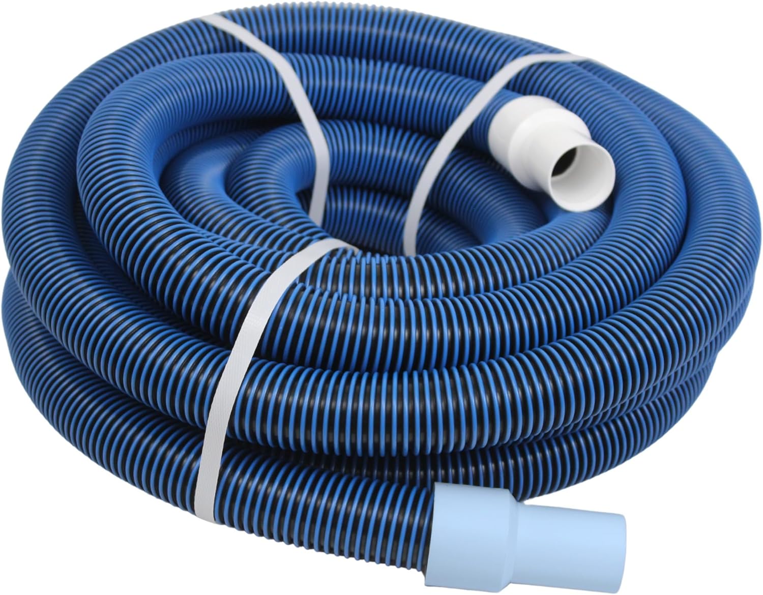 Wessel-Werk Pool Vacuum Hose | 1.5 inch x 50 Ft. with Swivel Cuff, Blue | Easy, Tangle-Free for Inground & Above Ground Use | Durable Pool Cleaner Hose, Made in the USA