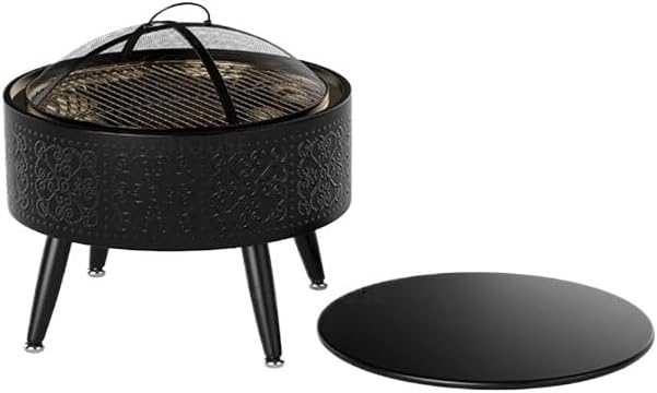 Outdoor Fireplaces Modern Iron Fire Pit for Outdoor Heater Charcoal Home Winter Heating Stove Courtyard Multifunction Barbecue Stoves Fire Pits