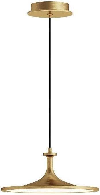 Alora Mood PD418012BG ISSA Pendant, LED, Brushed Gold