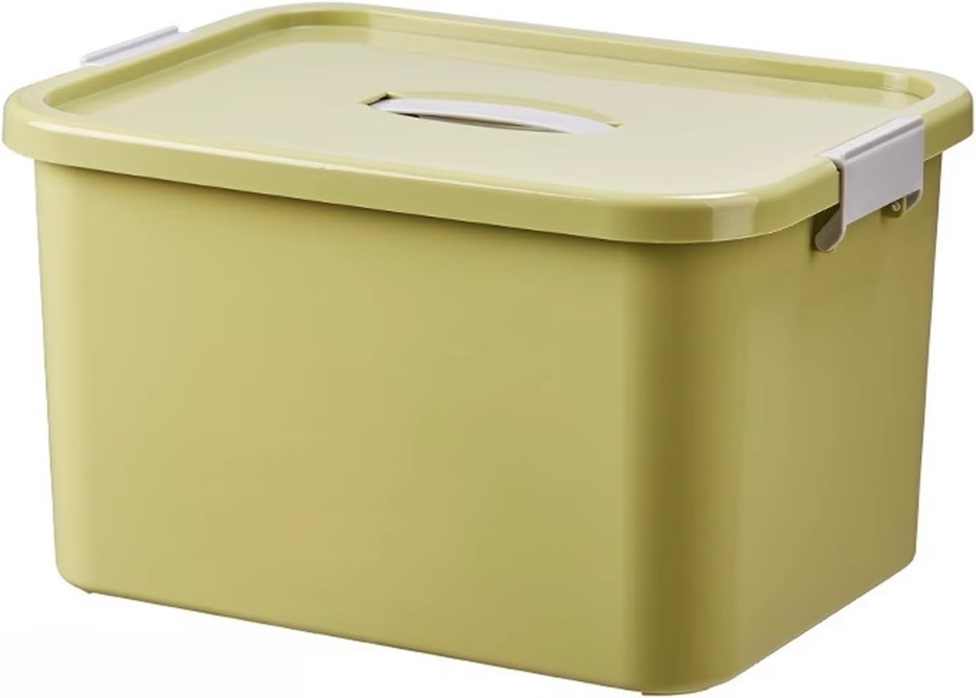 Plastic Storage box With lid Very Practical With lid and Handle Multi functional Home Storage Solution Outdoor Storages Deck box Outdoor Storages Deck box(Green,XX-Large)