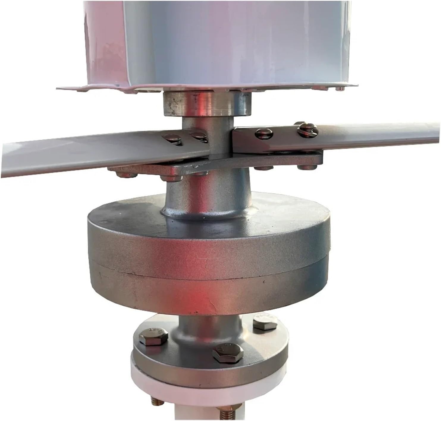 5000W 8000W 12V 24V 48V Vertical Wind Turbine Generator for Home Wind Power Windmill Permanent Maglev with MPPT Low Starting Speed for Home(White,24V_5KW)