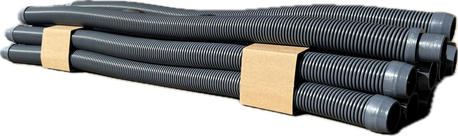 TracVac OEM Dark Blue Hoses, 40ft Length with Floats