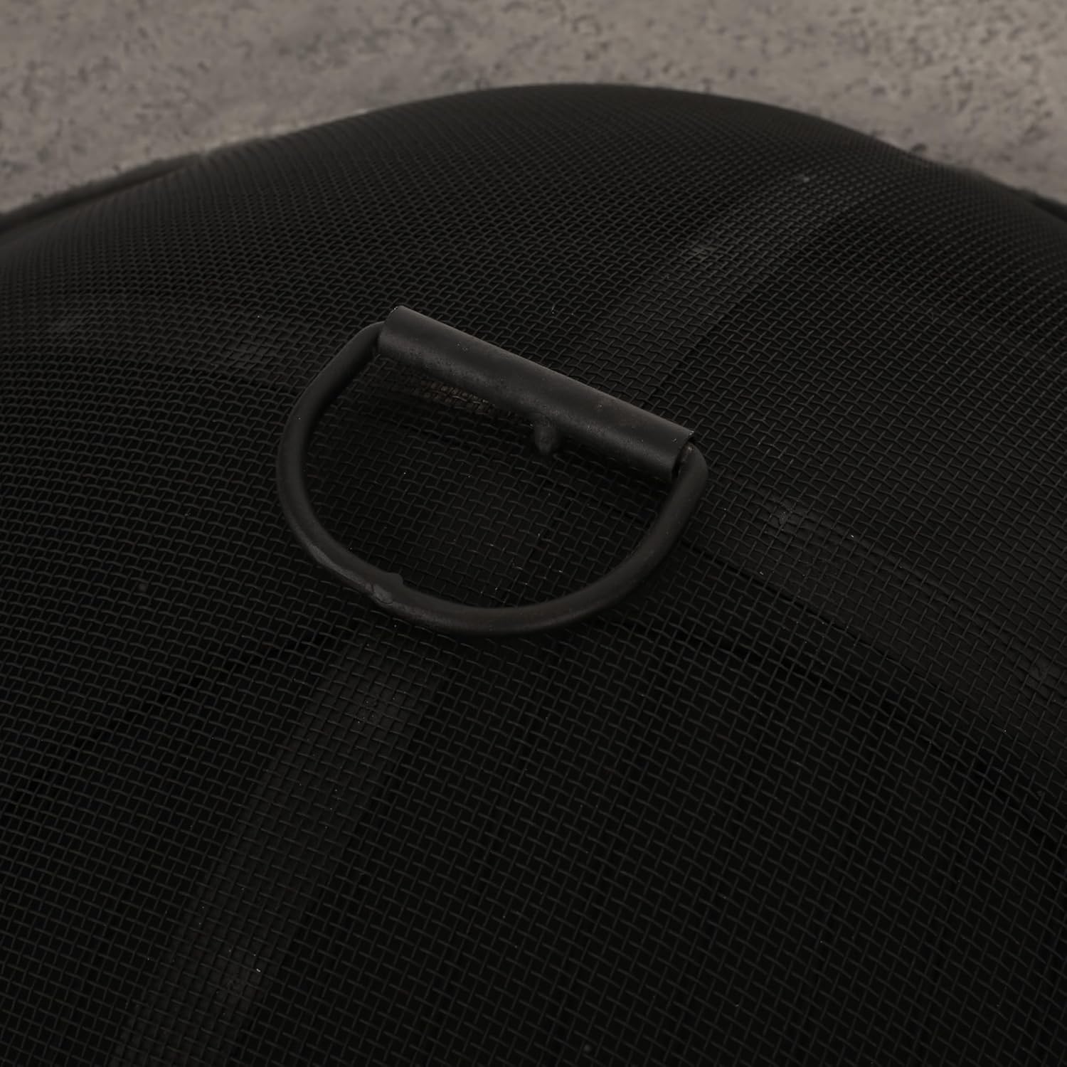 Chery Industrial 32 Inch Square Magnesium Oxide Wood Burning Fire Pit, Lightweight Concrete Outdoor Patio Backyard Firepit, Grey