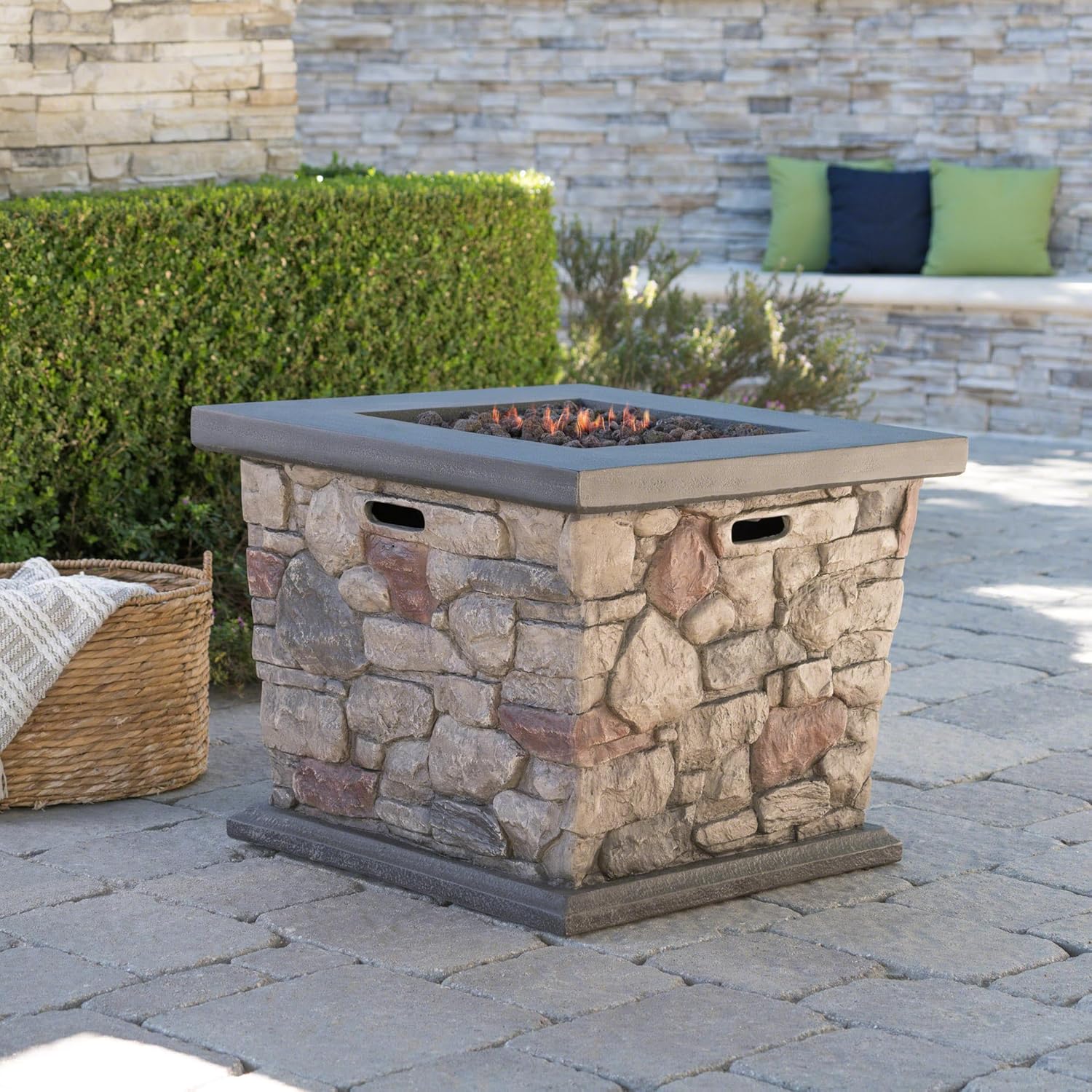 30' Square FIRE Pit 40,000 BTU
