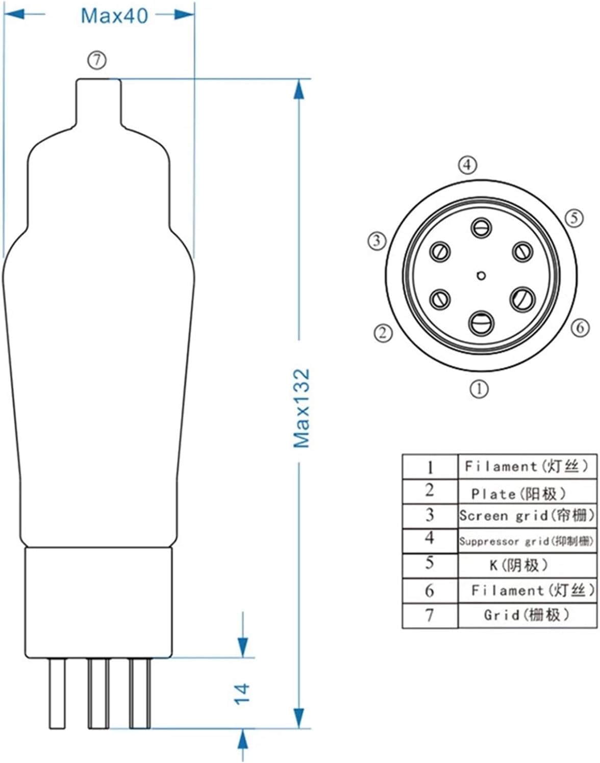 WE310A Vacuum Tube Precision Matching Amplifier(2 pcs)
