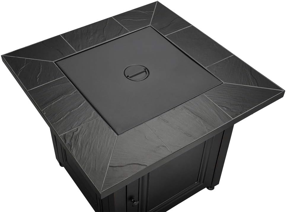 Endless Summer GAD15255SP Gas Outdoor Fire Table LP, Oil Rubbed Bronze