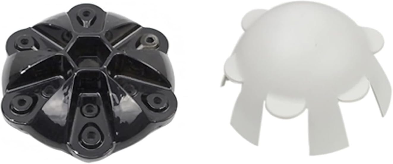 CAJUCA 6 Blades Wind Turbine Hub and Cover Horizontal Wind Turbine DIY Wind Turbine Parts Hub and Cover Small Windmill Accessories