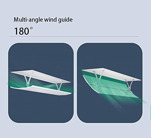 Ceiling Air Conditioner Air Outlet Deflector, Central Air Conditioner Anti-Straight Blowing Wind Deflector