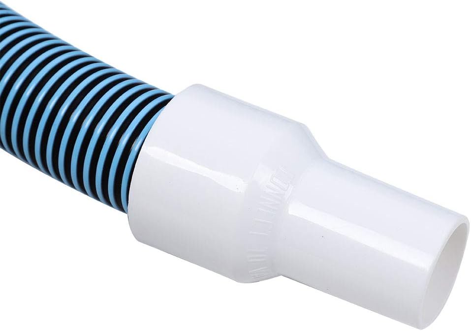 Generic Swimming Pool Hose Vacuum Suction Pipe 15m Hard Plastic Wavy Design Floating Tool for Small Pools Hot Tubs and Spas