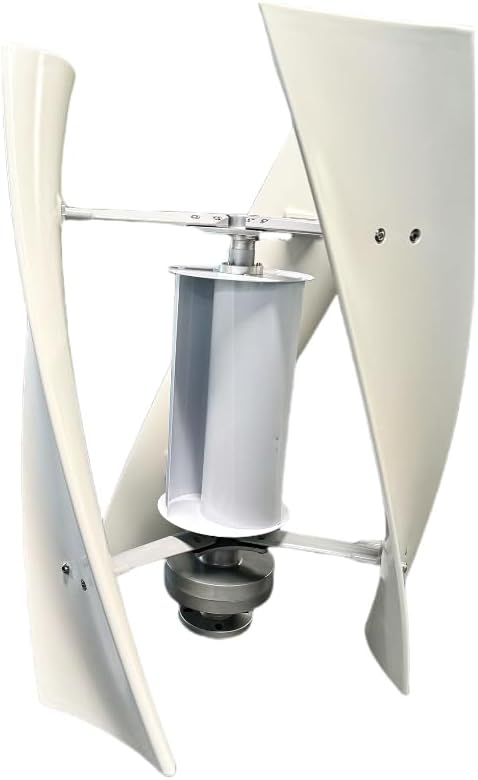 12000W Wind Turbine Generator, 3 Blades Vertical Axis Wind Turbines Generator Kit for Home Hybrids Streetlight Use Electromagnetic Electricity Producer Equipment (220V)