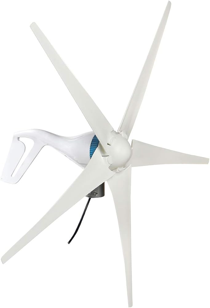 4200W 3/5 Blades Horizontal Wind Generator Wind Turbines Generator Windmill Energy Turbines Charge with Controller for Camp,3 Blades,12v