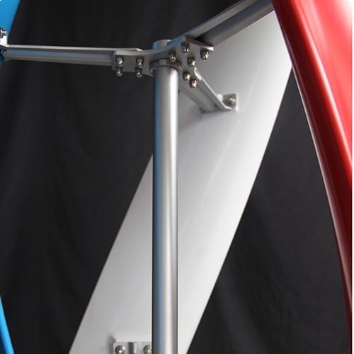 1000W Vertical Axis Wind Turbine Generator Kit - 12V/24V, 3 Blades, Hybrid Wind System with Controller for Home, Business, and Industrial Use - Efficient Renewable Energy Solution