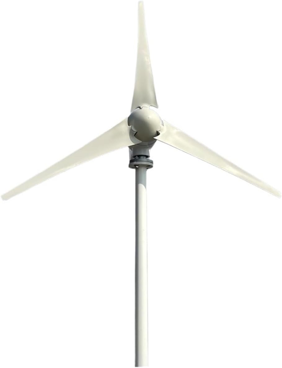 Wind Turbines, Wind Mill Turbine Generator Energy Power 800W 12V 24V 48V Complete Kit Residential for Home Use(48V)