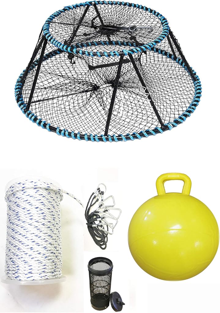 KUFA Sports Vinyl Coated Tower Style Prawn Trap(30