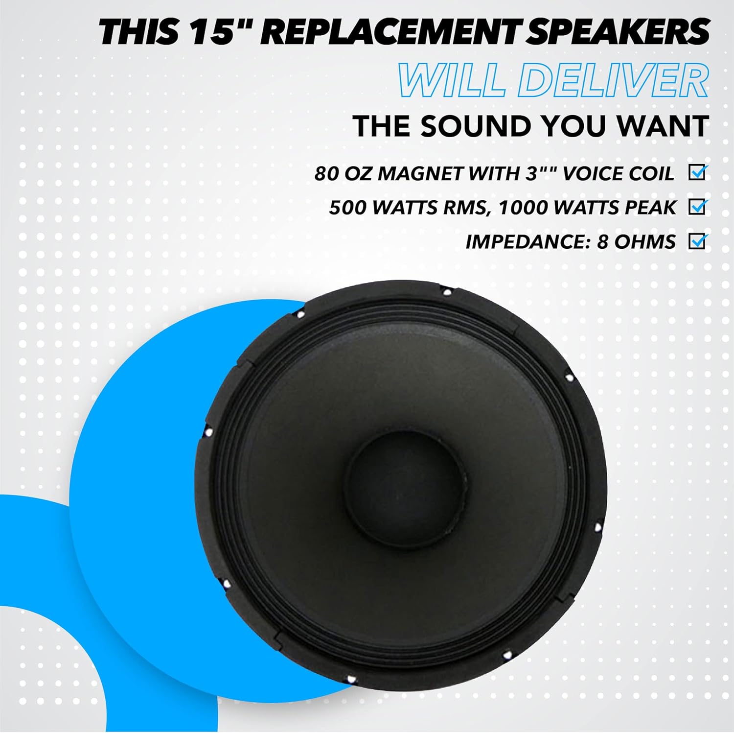 Seismic Audio - Denali 15 - 15