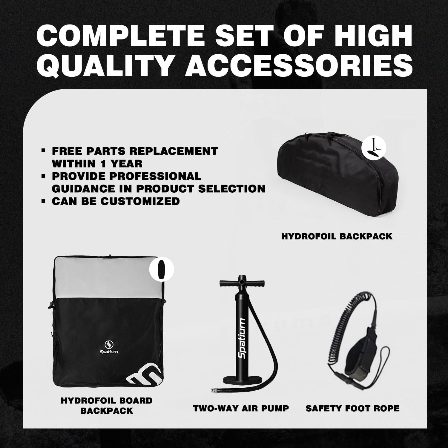 Inflatable Hydrofoil Board Foiling for Surfing with Hydrofoil Surfing Board