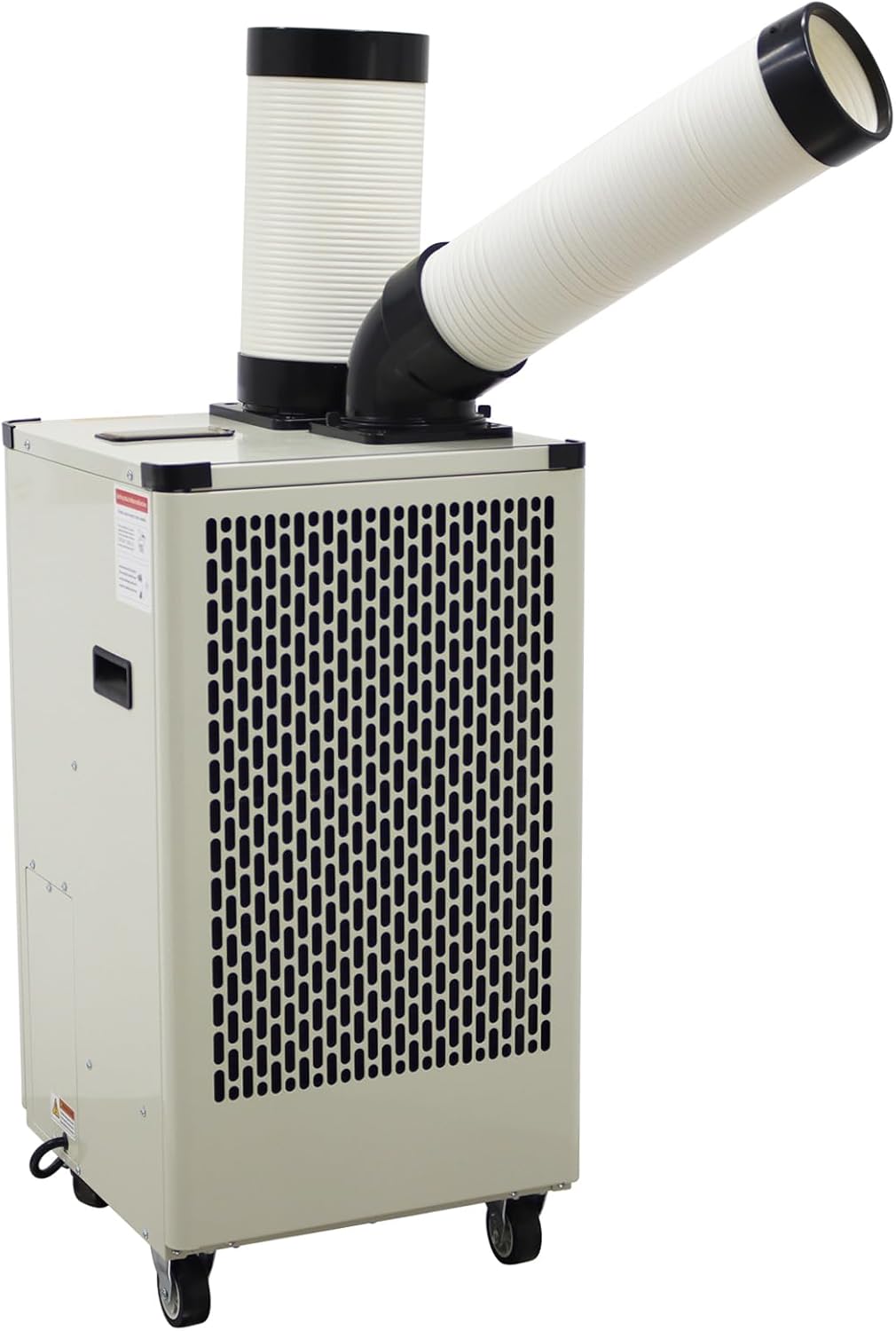 110V Industrial Air Conditioner 350-450m³/h Commercial Portable Industrial Spot Cooler Mobile Air Conditioner Single Column 9180BTU/H, 1000W