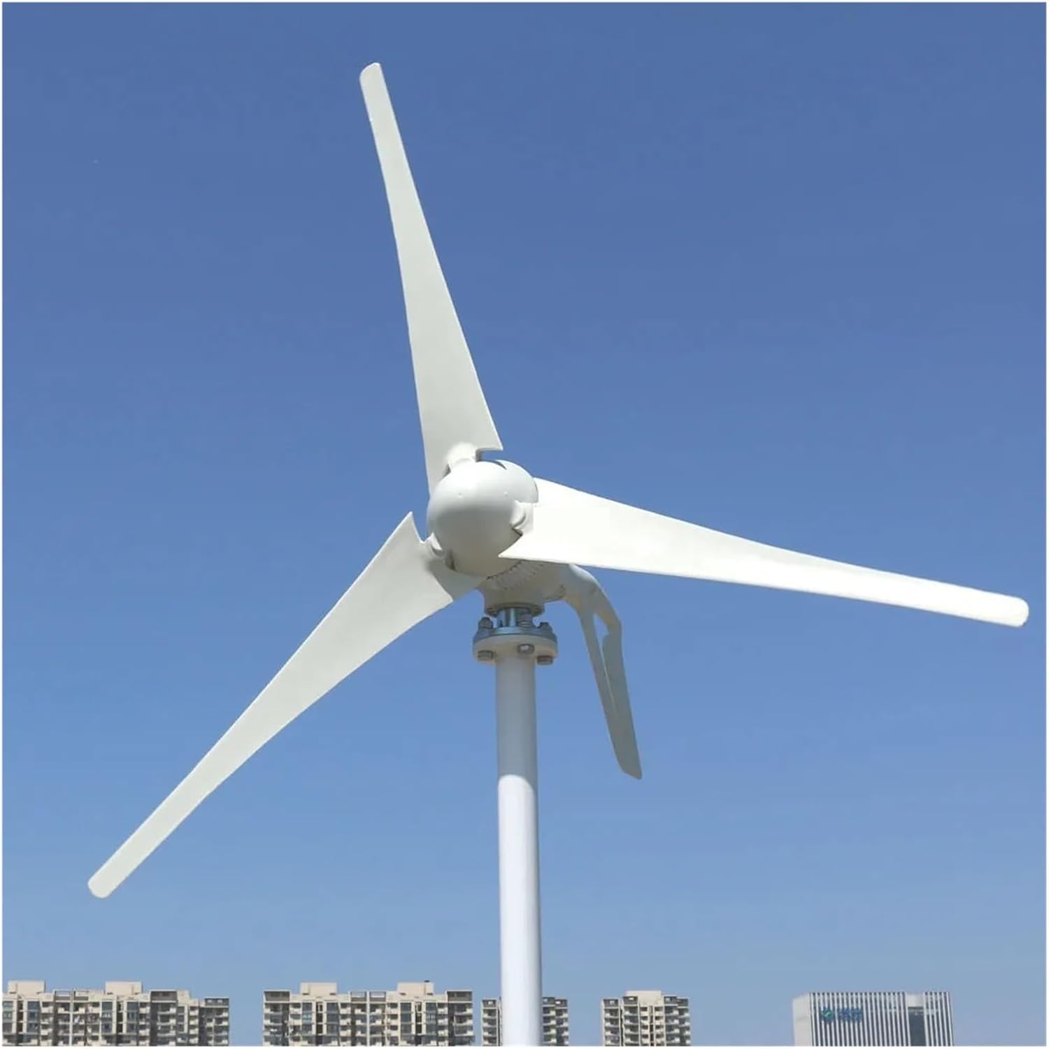 5000W 3000W Wind Turbine Generator Kit, Horizontal Wind Turbine Generator Powerful 12V 24V 48V Homeuse Windmill Low Starting Speed for Home(5blades,12V_7000W)