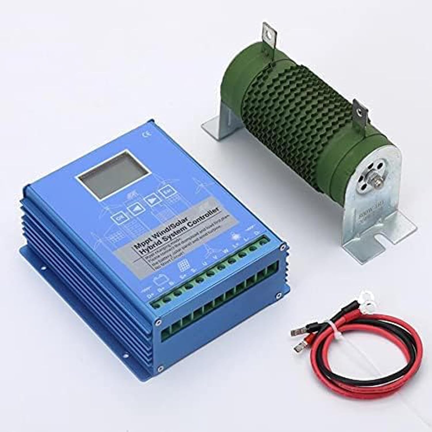 5000W Wind Solar Mixed Charge Controller, Mppt, 12V24V48V, LCD Energy for Wind, Solar Panel, Wind Solar Replenishment System 48V