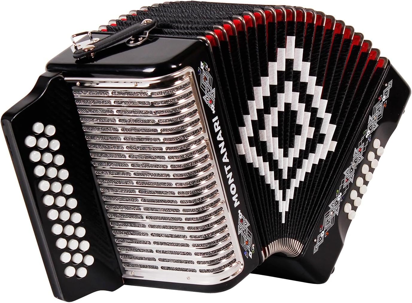 Montanari 3112 MG Accordion No Switch EAD Black