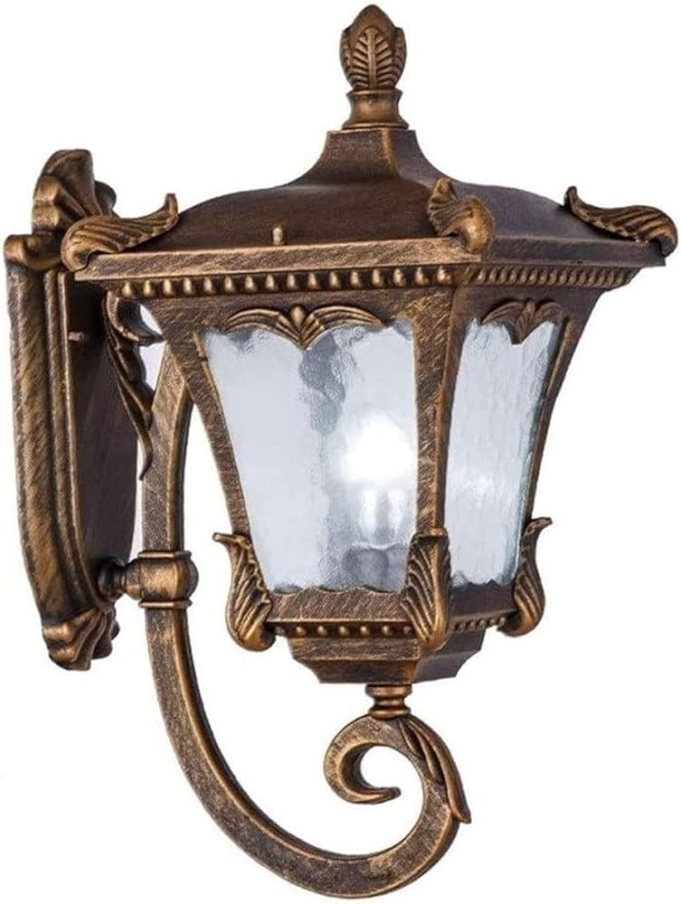  ﻿ Modern Antique Brass Outdoor Wall Mount Light Garden Villa Lighting Fixtures ﻿ ﻿ ﻿,for Living Space