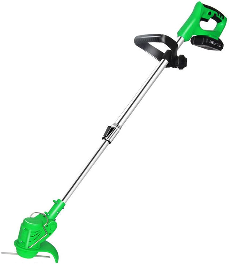 Cordless Lawn Mower and Trimming Machine-Lightweight Telescopic Lawn Mower 12V/21V/36V/42V Battery Optional Adjustable Head (36V)