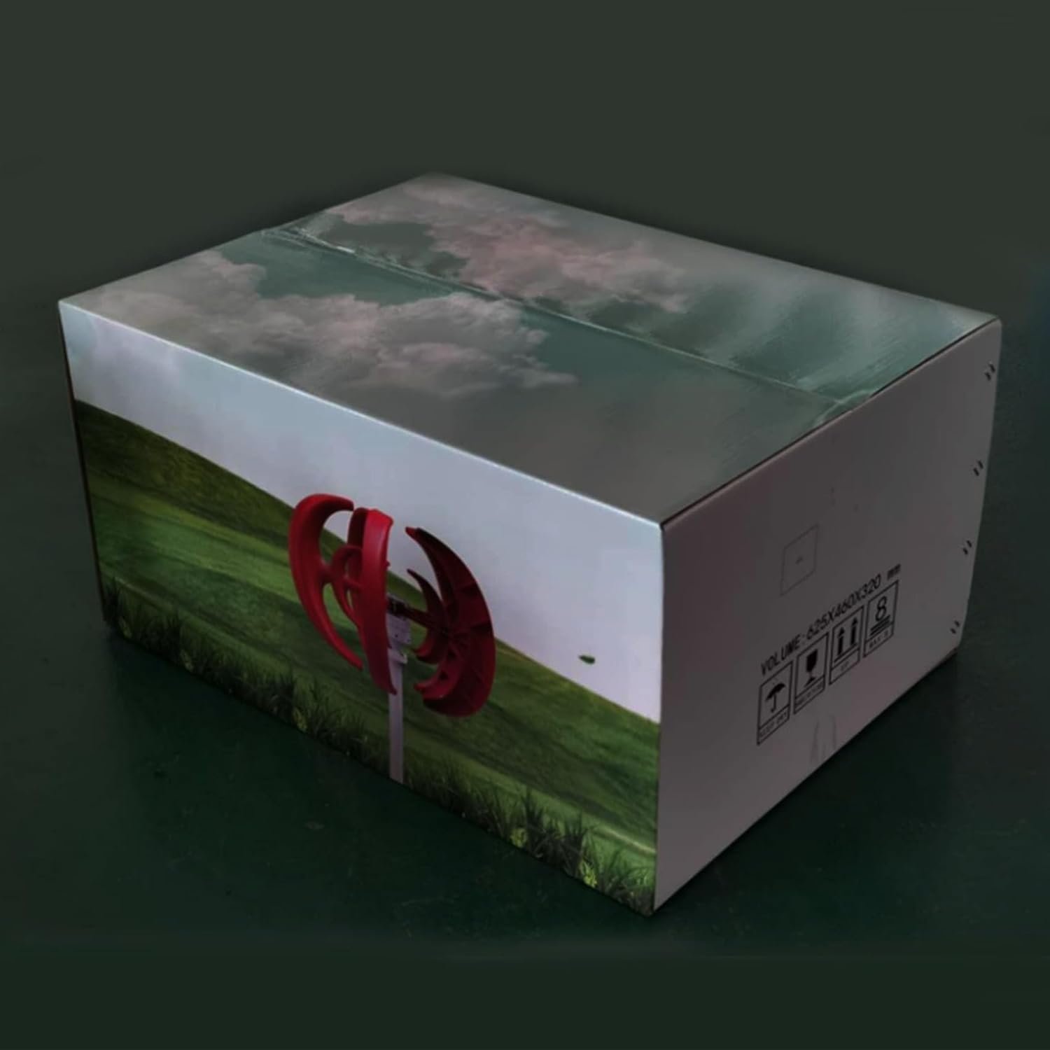 800W Wind Generator 24V, 5 Pieces DC12V Vertical Wind Generator Kit for Home Hybrid Car Street Light, Wind Generator Kit Free Energy Generator