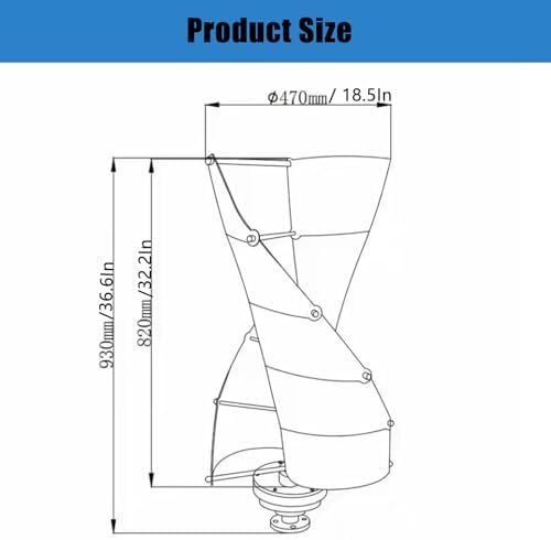 20000W Wind Turbine Generator Kit – High-Efficiency 10-Blade Windmill for Boats, Cabins, Homes & Terraces – Renewable Energy Solution with Power Controller