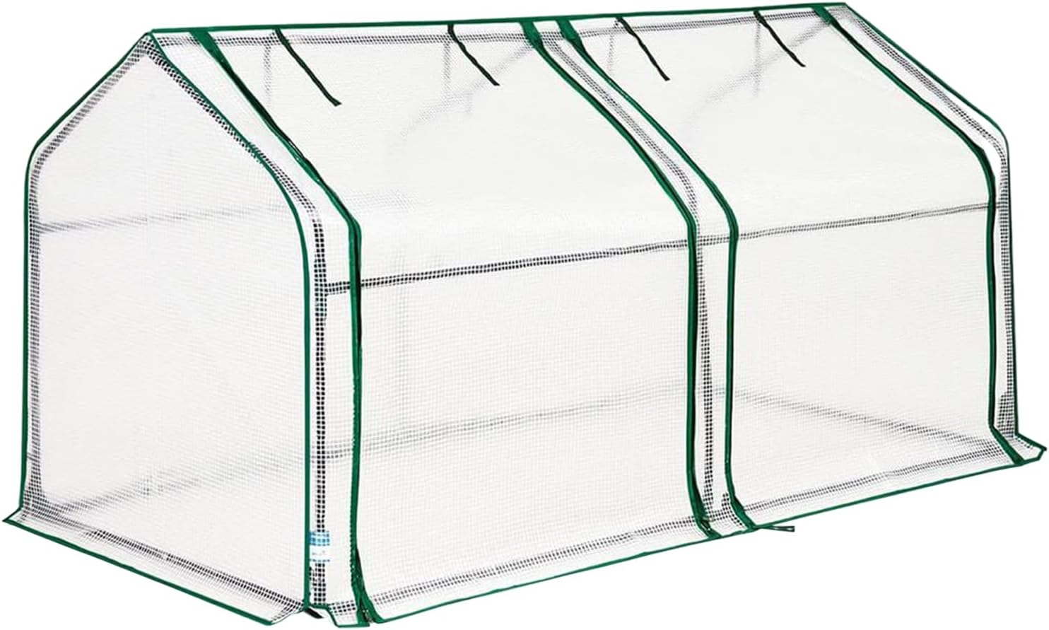 Portable Tunnel Greenhouse -Compact Outdoor Indoor Growing Shelter, Greenhousse Outdoor Garden Miniii | Steel Frame PE Film Greenhouse | Plant Greenhousse for Enthusiast Family Friends Inside Home