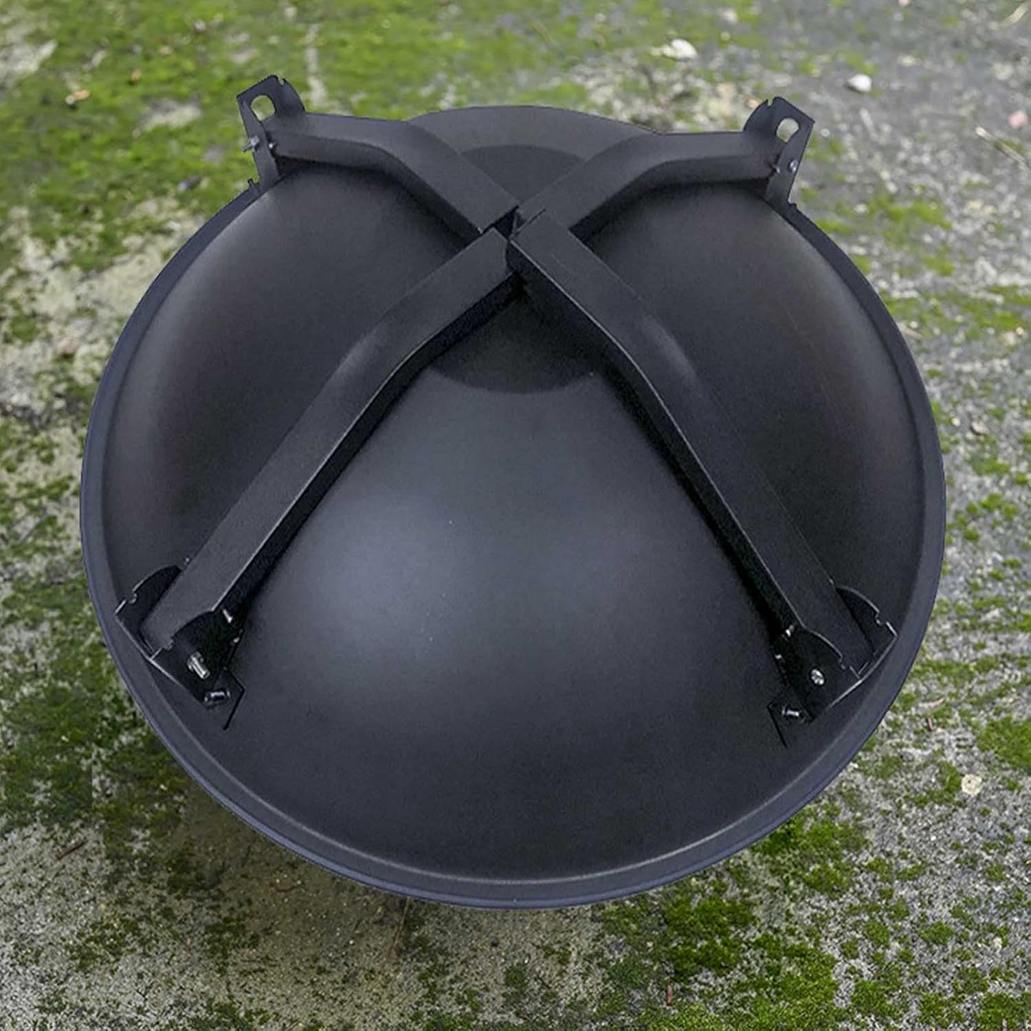 Portable Folding Bowl - Wood Burning 22in Firepit Firebowl & Backyard Firepit