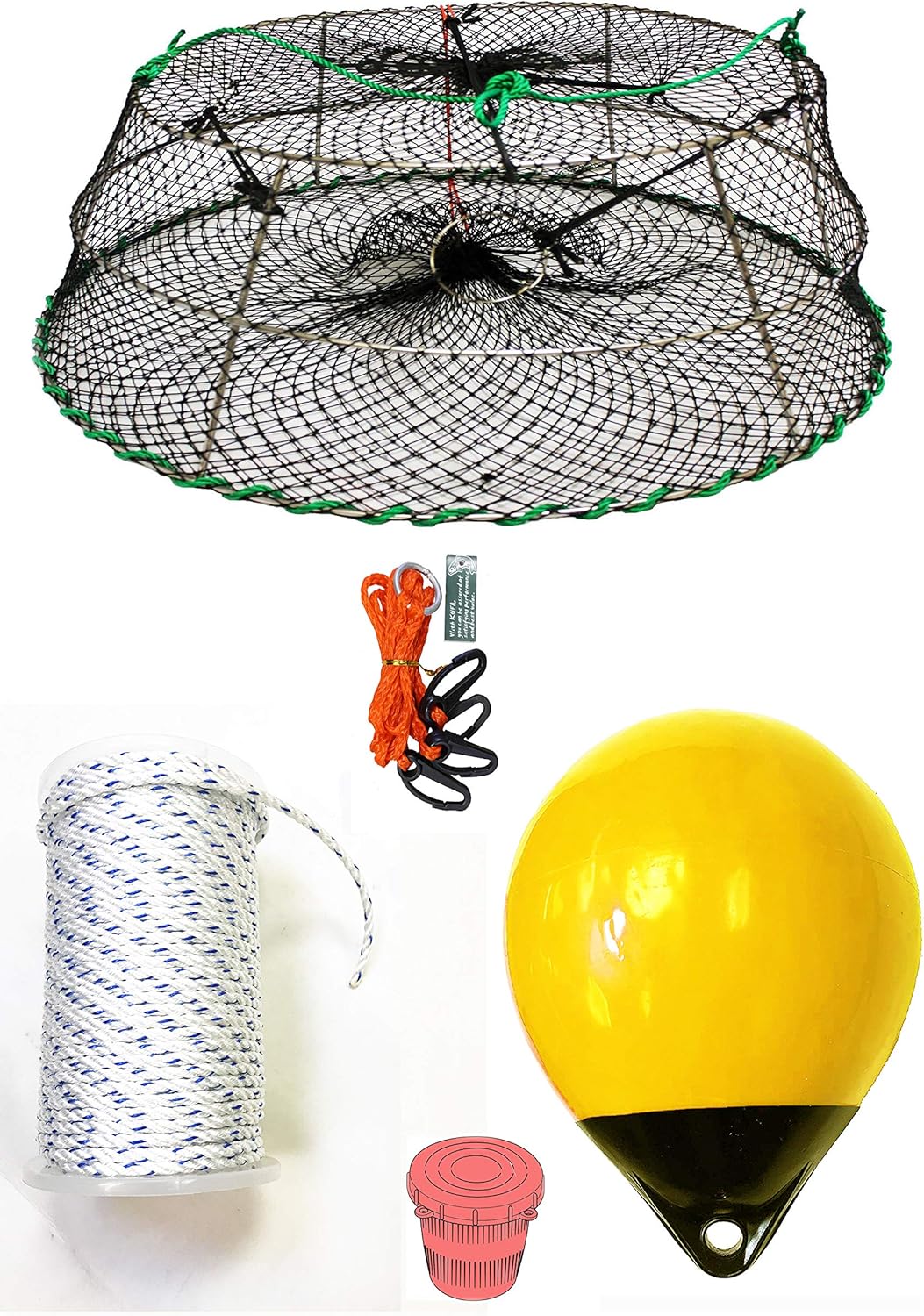 KUFA Sports Tower Style Prawn Trap with Prawn Trap Accessory Combo(CT76+PAM38Y+HA2)