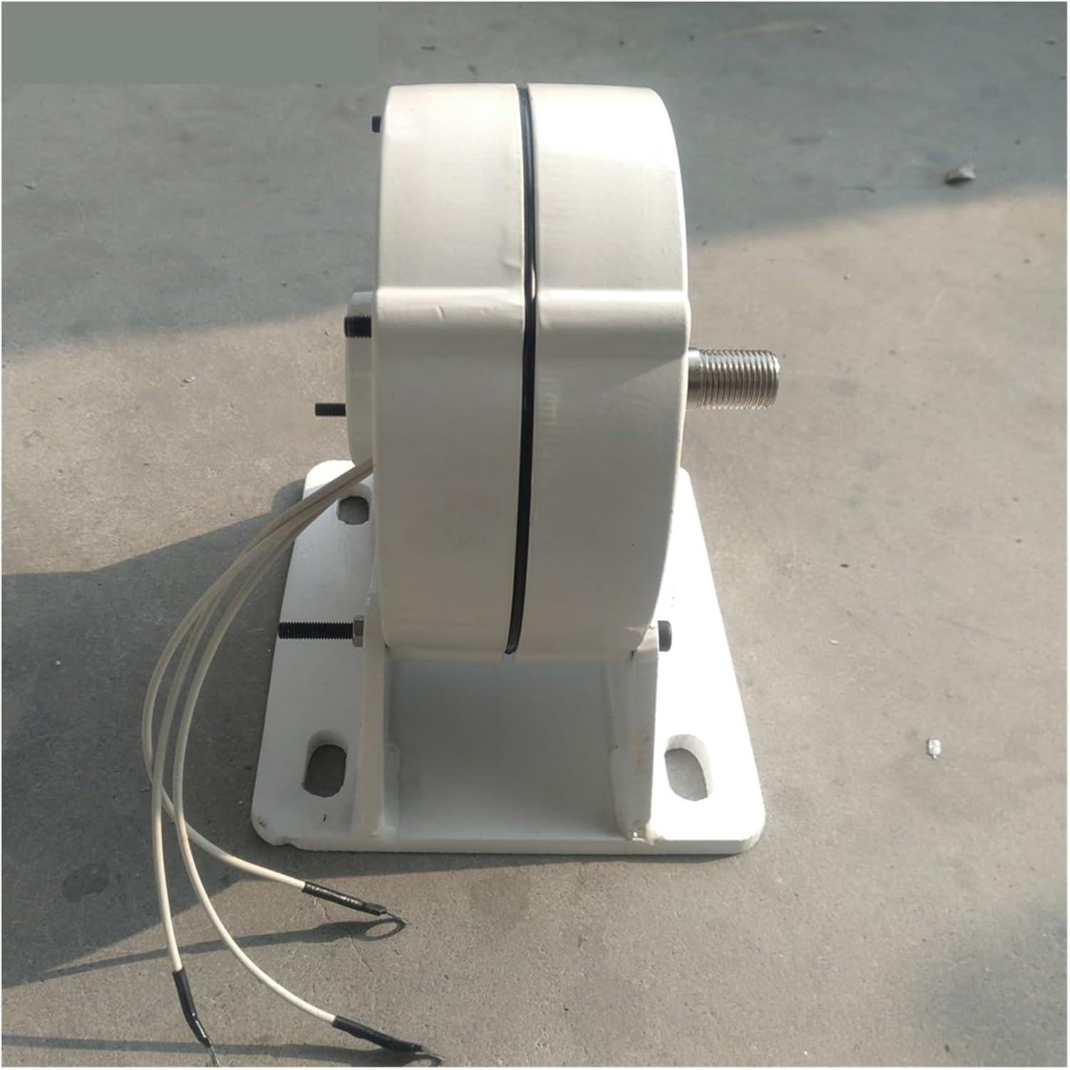 2KW 3KW Electric Generator Windmills Water Turbine Gearless Permanent Magnet Generator 2000w 12V 24V 48V for Home Use Low Starting Speed for Home(with Base,48V_3000W)