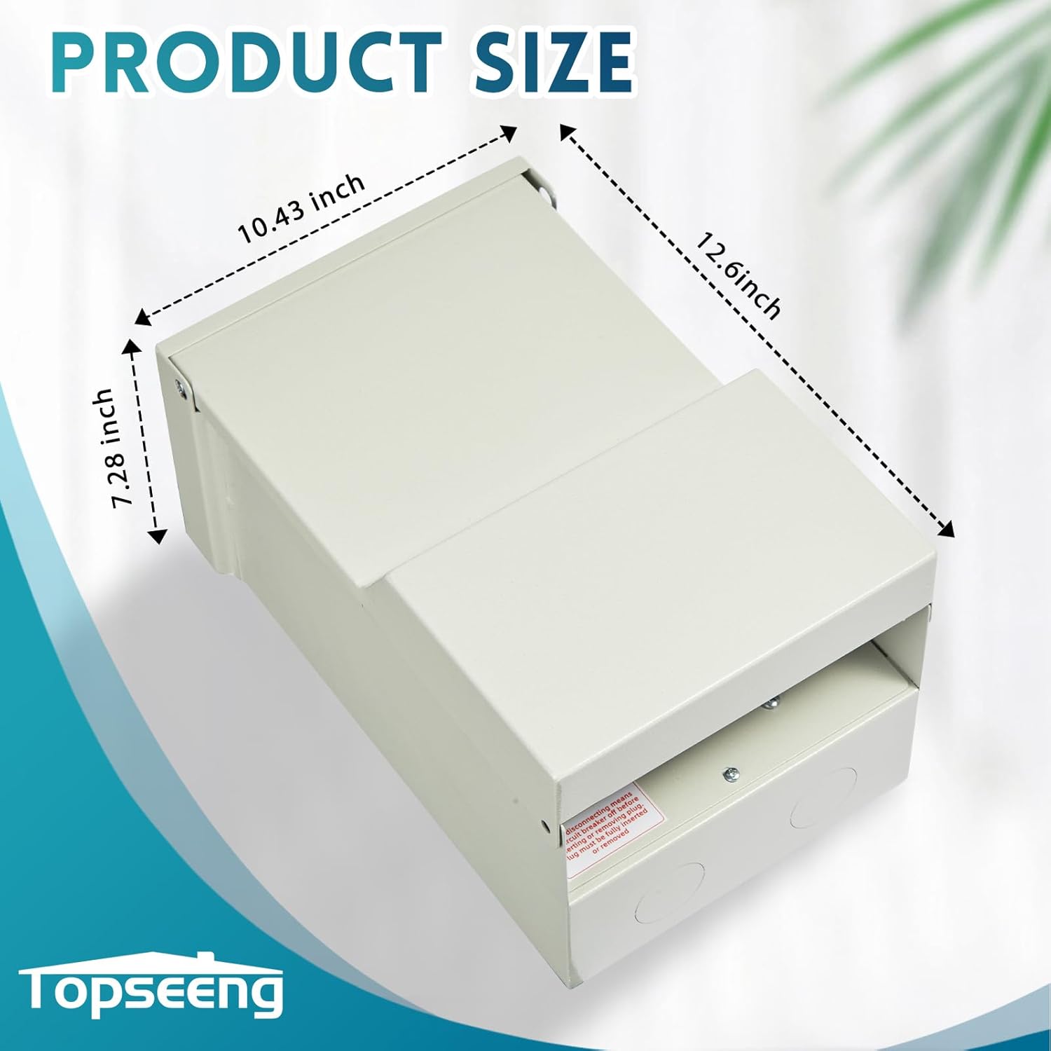 Temporary Power Outlet Panel - Prewired 50 Amp RV Outlet Box & 20 Amp GFCI Outlet, Lockable Outdoor RV Power Outlet Box, Weatherproof Breaker Box for RV Hookup Camper Travel Trailer Motorhome