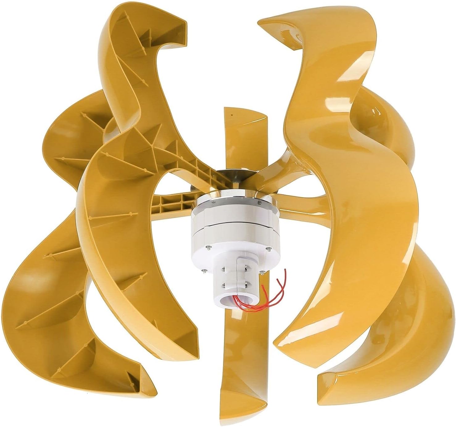 12V 24V 48V 220V Wind Turbine Kit 2KW Vertical Three-Phase 5 Blade Generator New Energy Wind Turbine Generator with Controller and Solar Garden Light (Color : 2KW, Size : 12V)