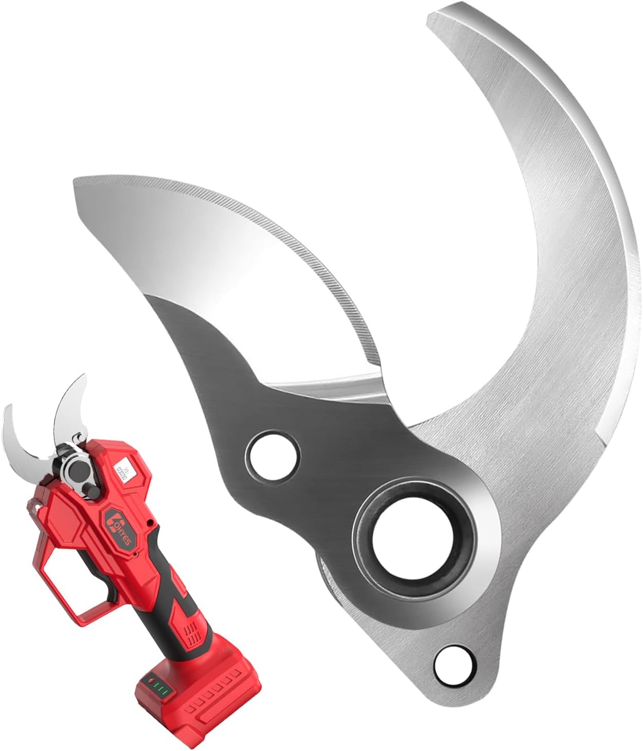 ohyes Pruning Shears Max 1.5IN Cutting Diameter Compatible with Milwaukee 18V Battery and ohyes Replacement Blade