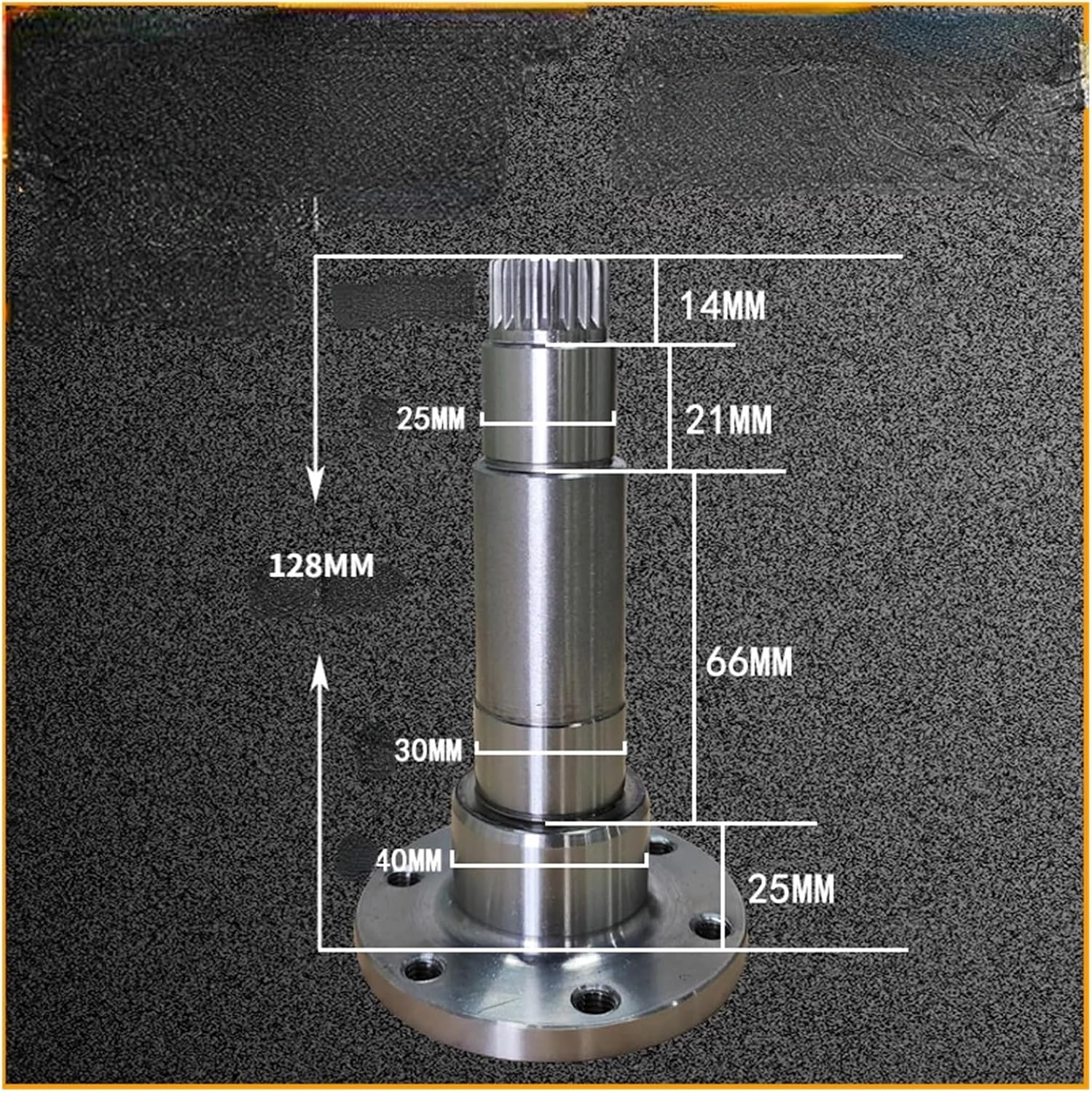 Washing Machine Inner Drum Bracket Flange Shaft Assembly, Compatible For Haier, Washing Machine Tripod(128MM)