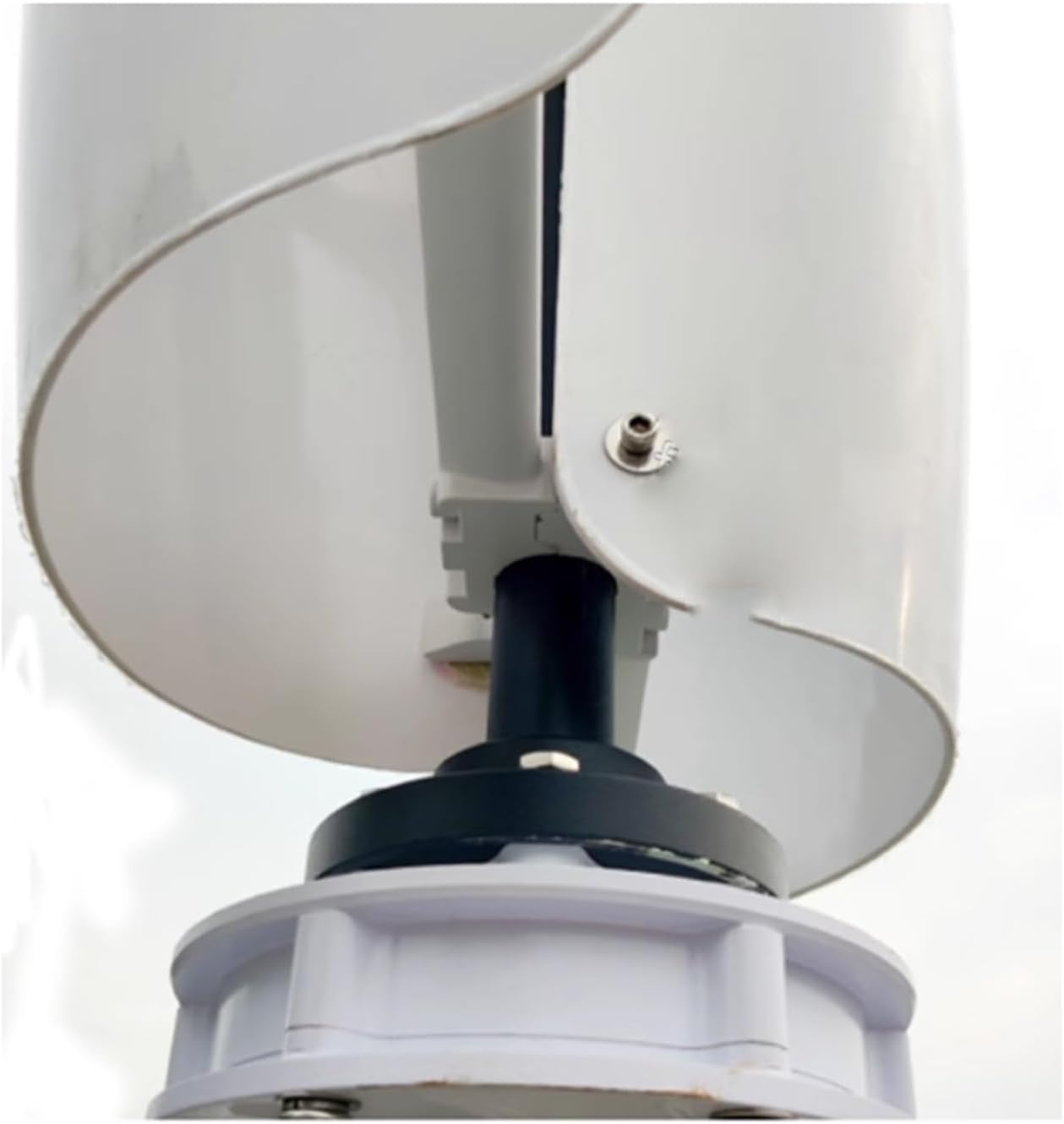 CAJUCA 9KW Wind Turbine Generator Kit Free Energy Windmill Vertical Axis Wind Turbine + 2 * 100W Photovoltaic Panels Breeze Start Wind