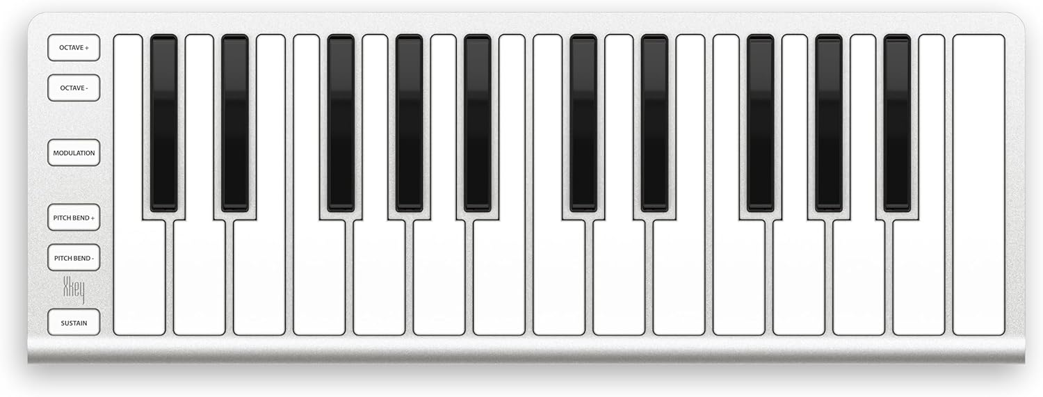 ESI Xkey 25 | Ultra-Thin 25-key USB MIDI Controller Keyboard