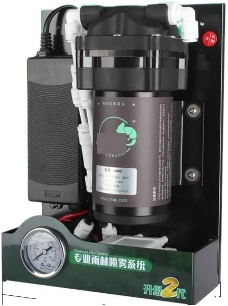 D Series Reptiles Fogger Humidifier Rainforest Silent Pump Fog Machine Rainforest Garden Spray for Reptile Terrarium(D800)