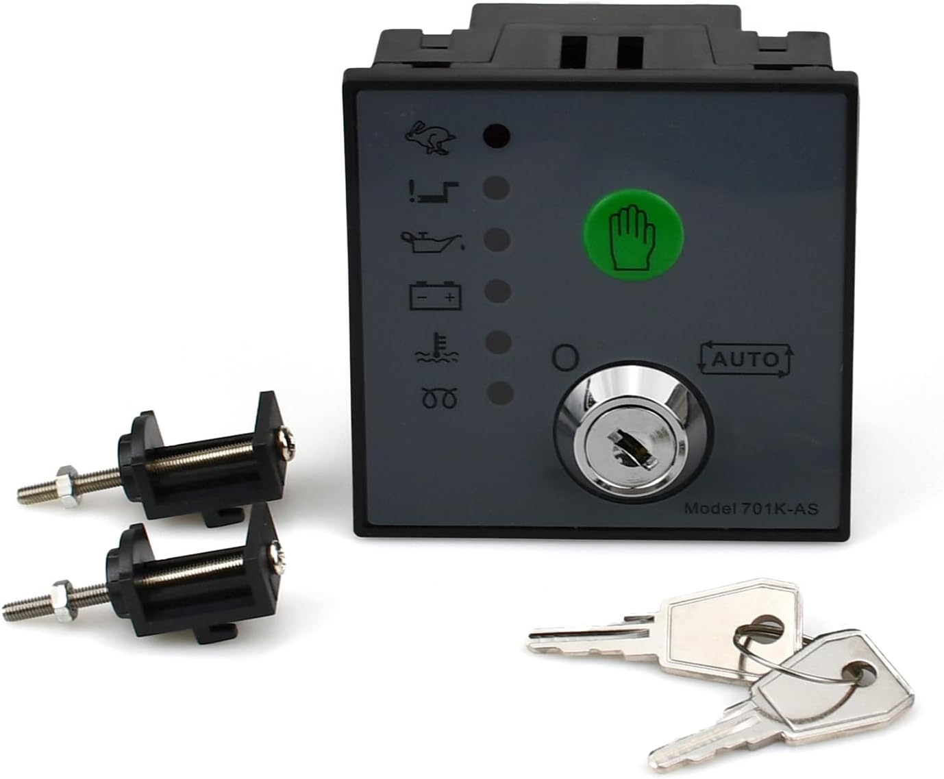 DSE701 Generator Controller Auto/Manual Start with Keys,Module Generator Controller 701K-AS 701 701K,for Monitor Oil Low Pressure Protection