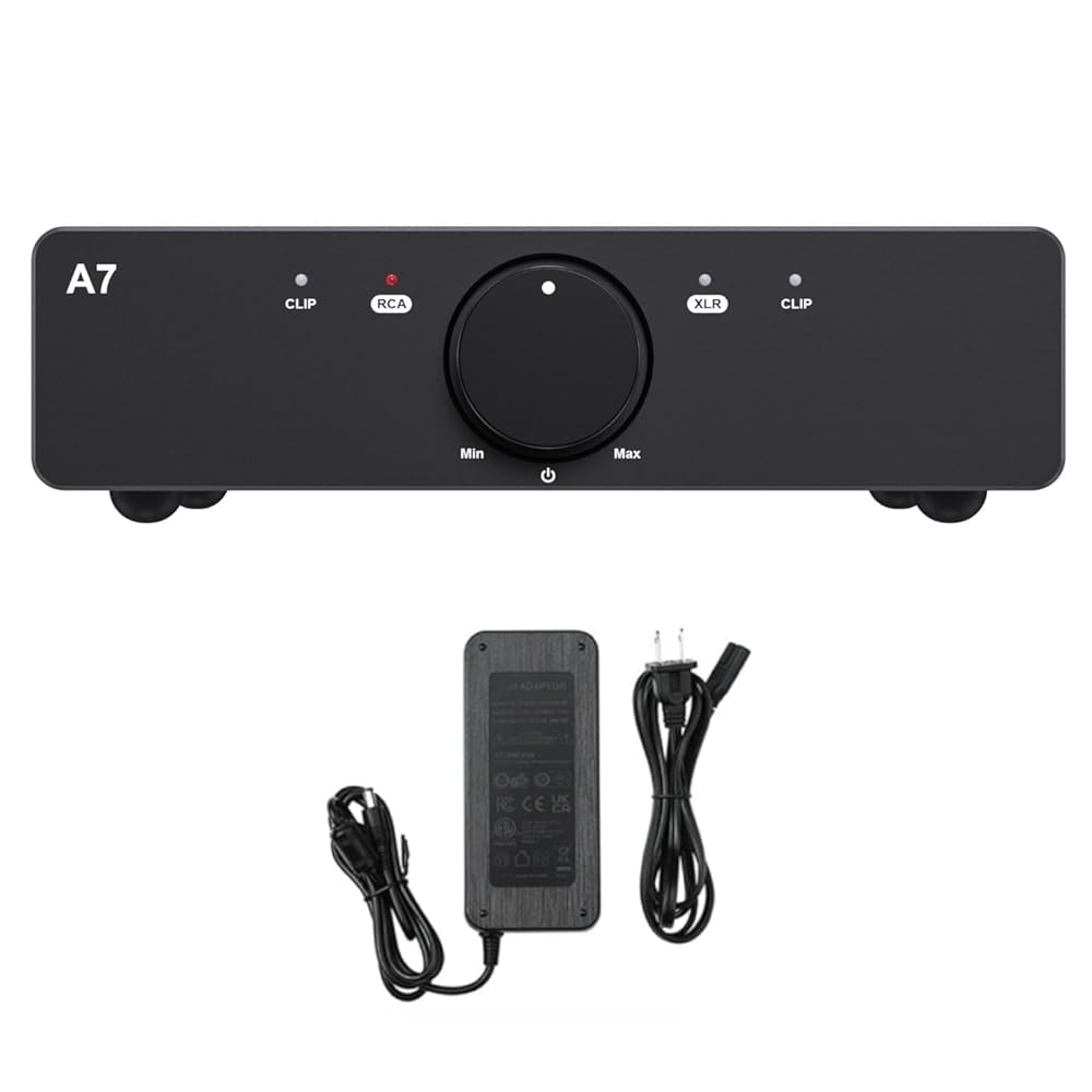 3e Audio A7 TPA3255 PBTL Next-gen HiFi Stereo Amplifier with Enhanced PFFB Professional Amplifier with 48V/5A Power Supply