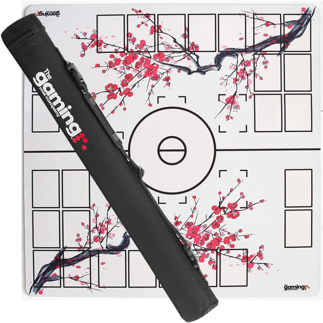 The Gaming Mat Company 2 Player Compatible Pokemon Playmat & Carry Bag- 28.4