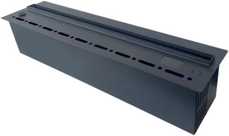 3D Water Vapor Fireplace with Humidifier Flame 3D Simulation Flame Background Wall Stove, 3mm Ultra-Thin Panel, Intelligent Water Filling, High Flame, Electronic Steam Humidifier(Single Color,200cm)